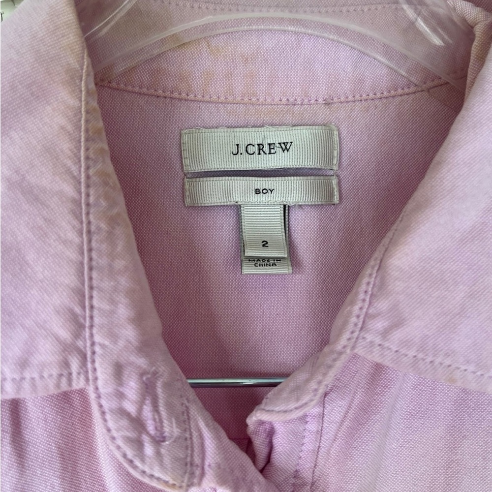 J.Crew Boyfriend Button Down Up Boy 2 - Picture 2 of 5